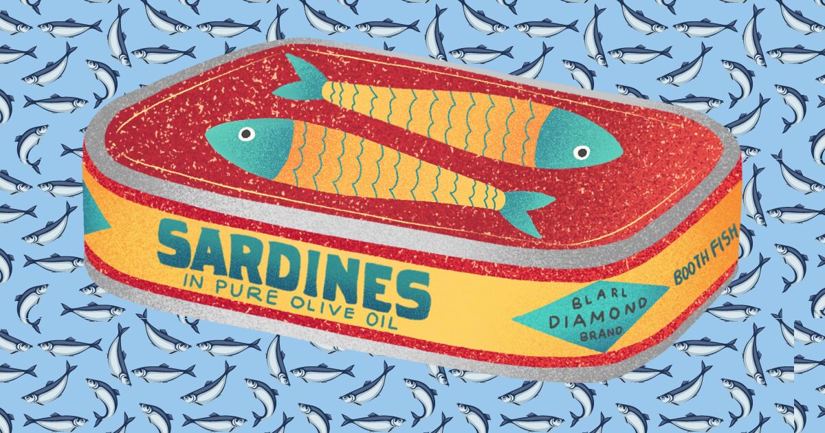 comer sardinas